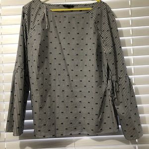 Banana Republic bell sleeve blouse